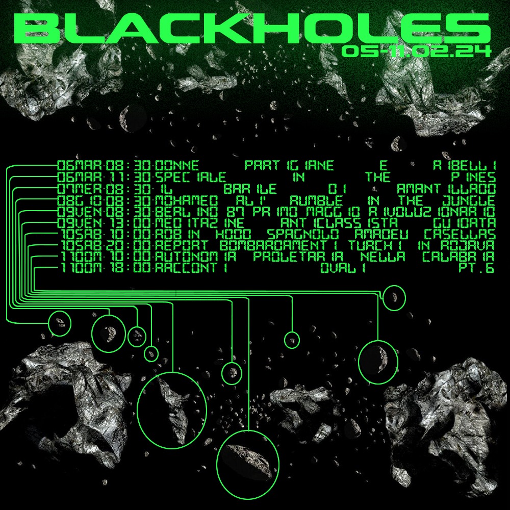 Black Holes dal 5 all'11 febbraio 2024